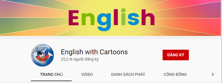 Magic English/English with Cartoons